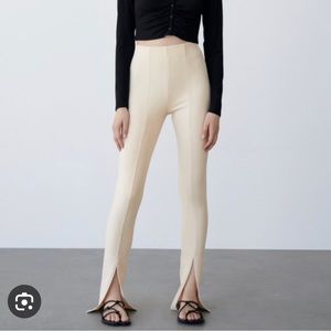 Zara split ankle pants